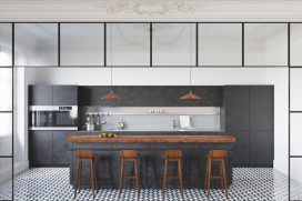 طراحی داخلی آشپزخانه : ۱۵ طرح واقعا مدرن و دیدنی!