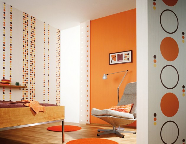 رنگ نارنجی در طراحی داخلی