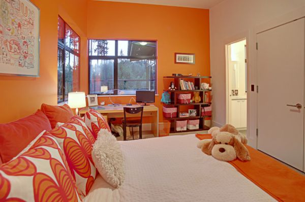 رنگ نارنجی در طراحی داخلی